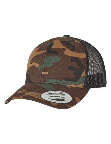 FLE-6606CA-Retro Trucker Camo Cap 2